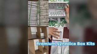 Synedica Box Kit Con Bolígrafos Verdes Cartuchos De 3ml 12 Agujas Y Folletos